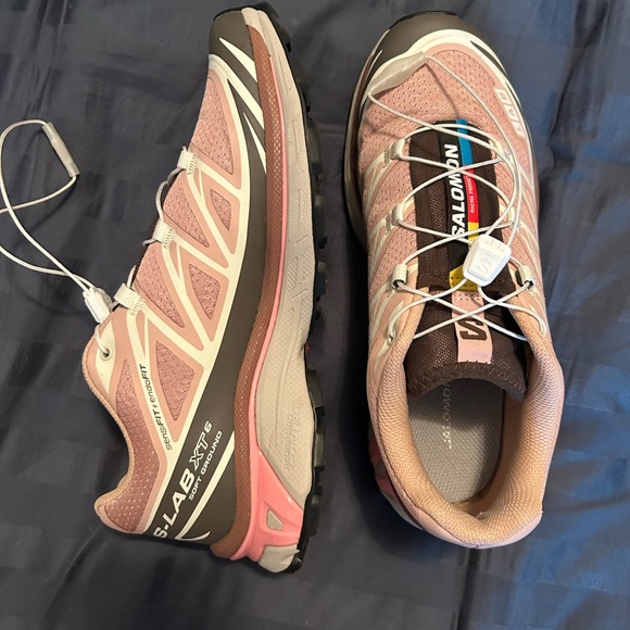 Salomon Women's Pink Trail Running Shoes - Picture 1 of 14